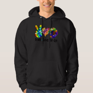 Moletom Paz Amor Sunshine Sunflower Hippie Tie Dye Men