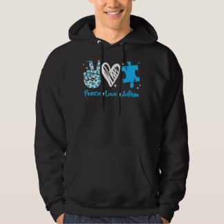 Moletom Paz Autismo Quebra-cabeça do Autismo Autismo do Fr