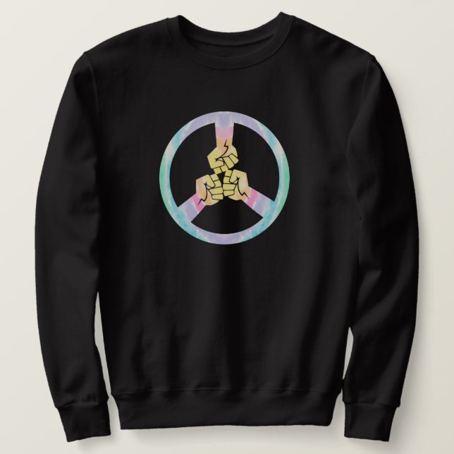 Moletom Paz Mundial - Sem Mais Guerras (Frente do Design)