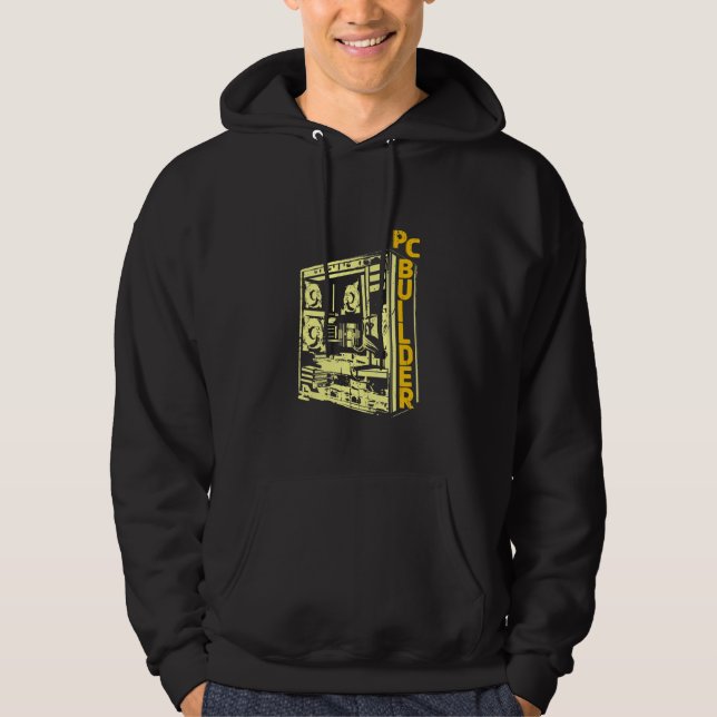 Moletom PC Builder Tecnologia de informações de Engenheiro (Frente)