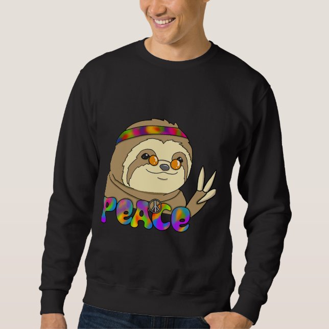 Moletom Peace Sloth (Frente)