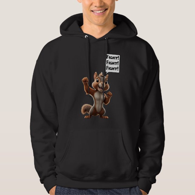 Moletom Peanut the Squirrel Justice MAGA Christmas (Frente)