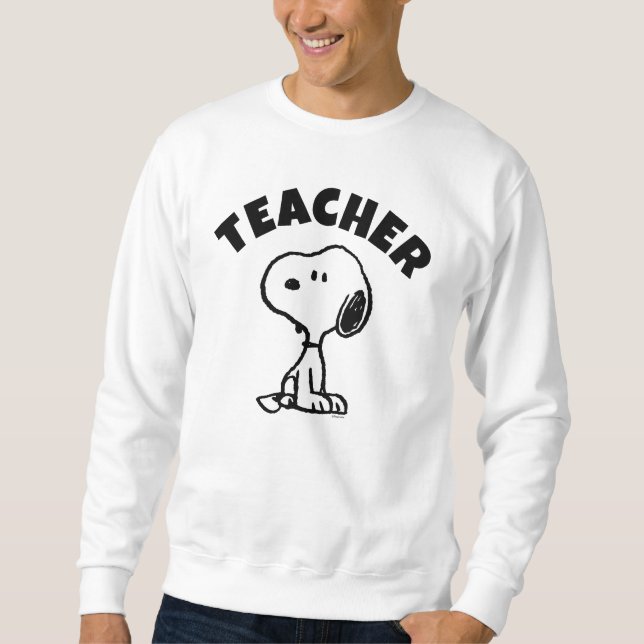Moletom Peanuts | Snoopy Turns Teacher (Frente)