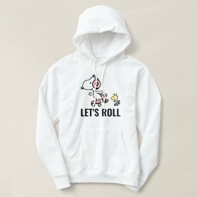 Moletom PEANUTS | Snoopy & Woodstock | Roll de Vamos (Frente do Design)