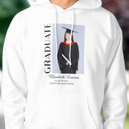 Moletom Peça de Graduação de Mais velho Elegante Moderno d