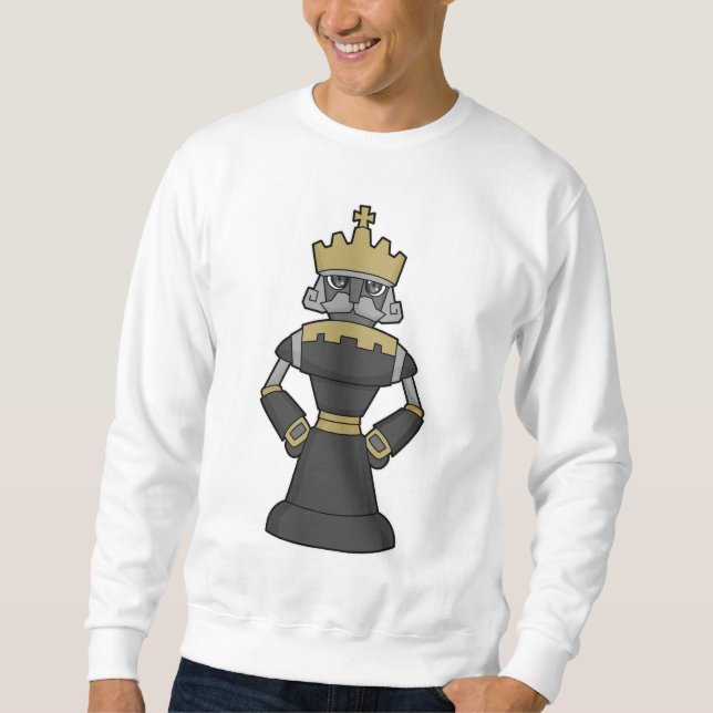 Moletom Peça de xadrez King Crown Chess (Frente)