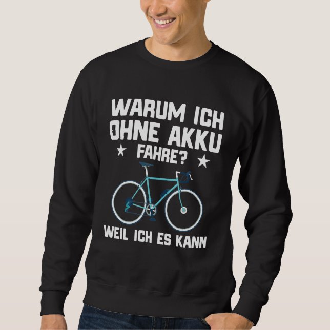 Moletom Pedelec E Bike Say Bicicleta (Frente)