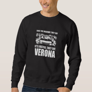 Moletom Pegue A Rodovia Verona Traffic Wisconsin Rush Hou