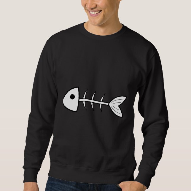 Moletom Peixes Brancos (Frente)