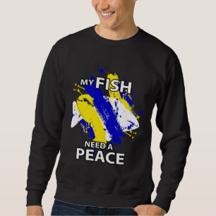 Moletom Peixes precisam de paz