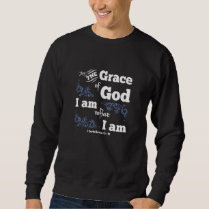 Moletom Pela Graça De Deus Eu Sou O Que Sou Cristão