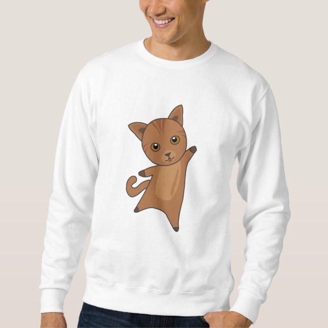 Moletom Peles De Gatinho De Gato Animais De Corte De Casca (Frente)