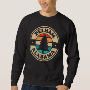 Moletom Pelham Alabama AL Vintage Graphic Retro 70s Souven