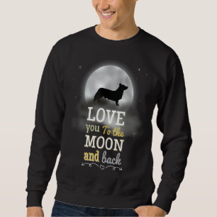 Moletom Pembroke Welsh Corgi Adora À Lua