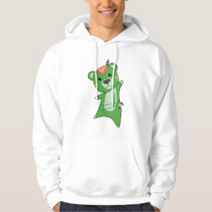 Moletom Pena de Ursinho de Bico Verde Indiana