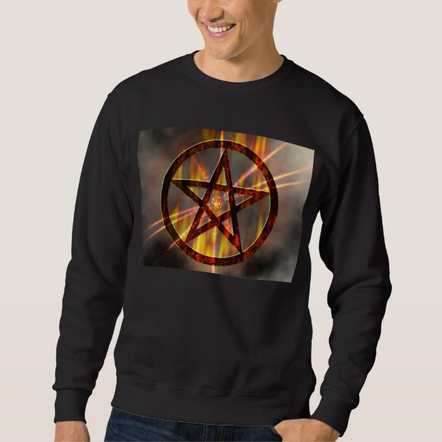 Moletom Pentagram ardente (Frente)