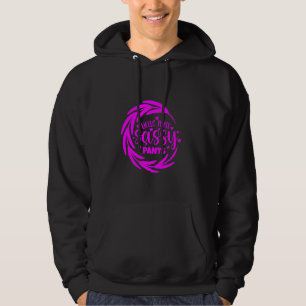 Moletom Pequena Miss Sassy Pants Design