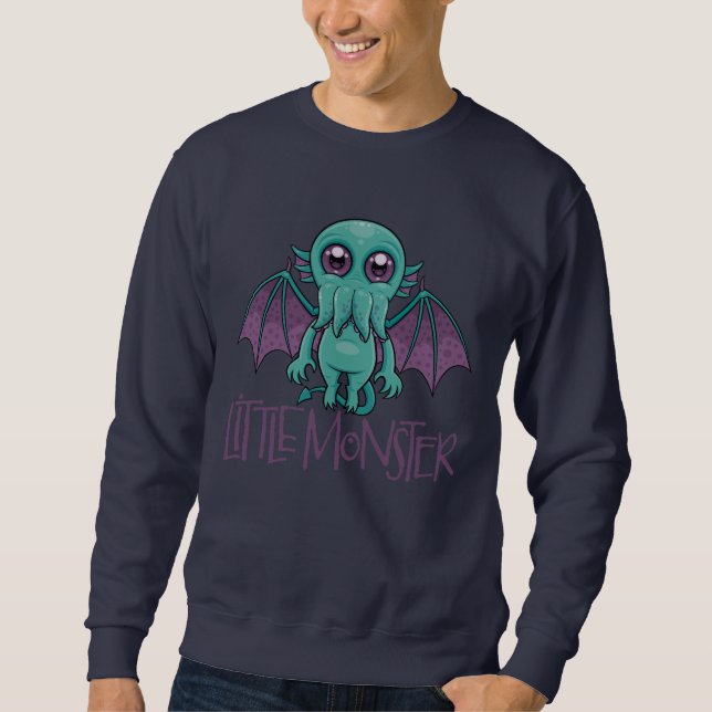Moletom Pequeno Monstro do Cthulhu, Bebê Gelado (Frente)
