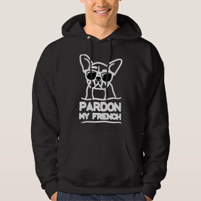 Moletom Perdão Meu Bulldog Francês 114 (Frente)