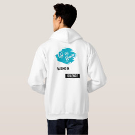 Moletom Perdida na Ascensão da Chama em Silence Hoodie.