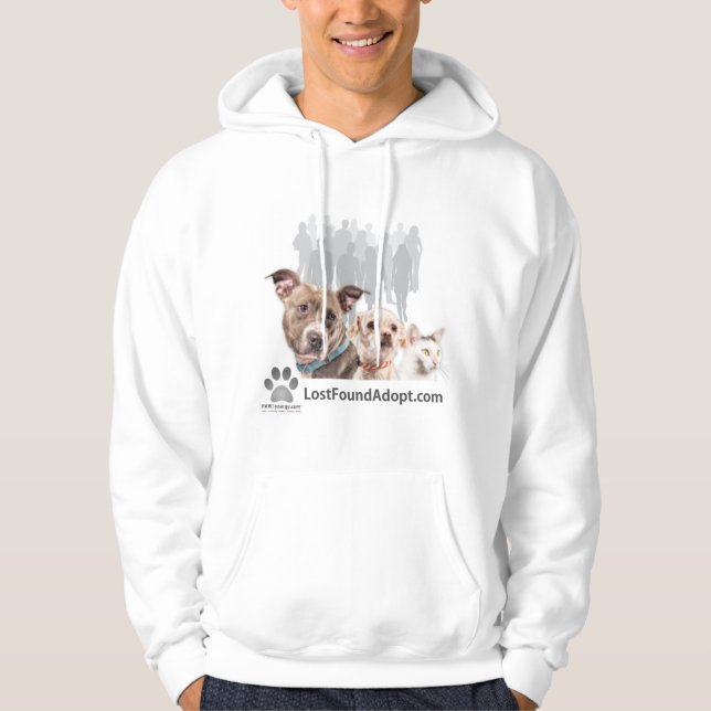 Moletom Perdido~Adotado - Hoodie (Frente)