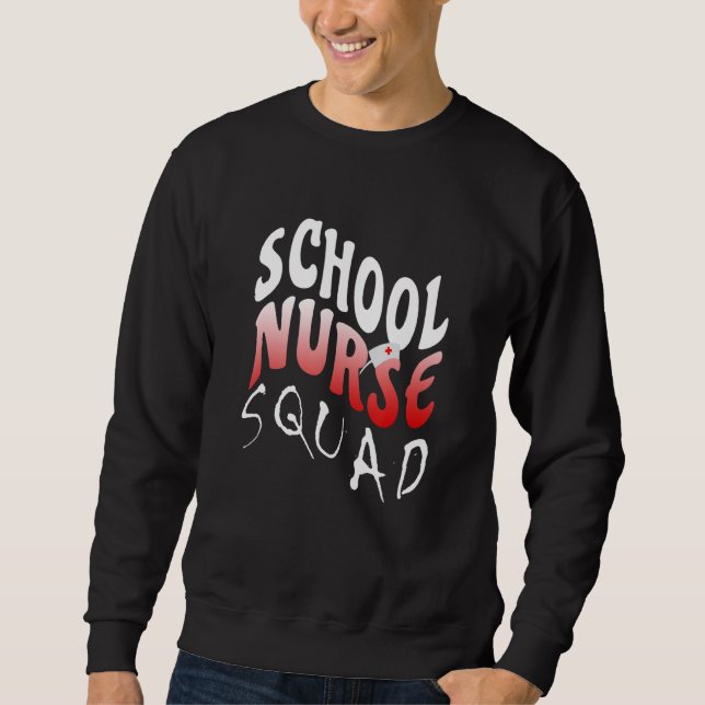 Moletom Perfect School Nurse Squad Nursing Nurse's Women N (Frente)