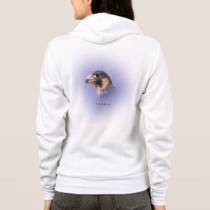 Moletom Perfil de um Falcão Peregrino Juvenil