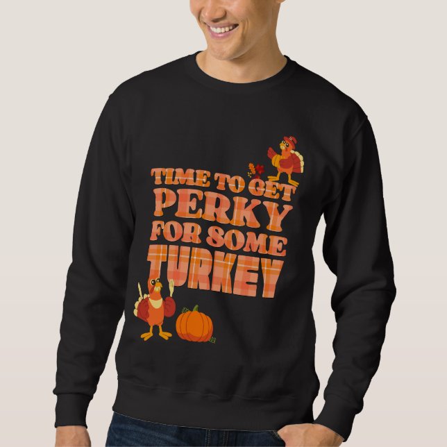 MOLETOM PERKY FOR TURKEY (Frente)