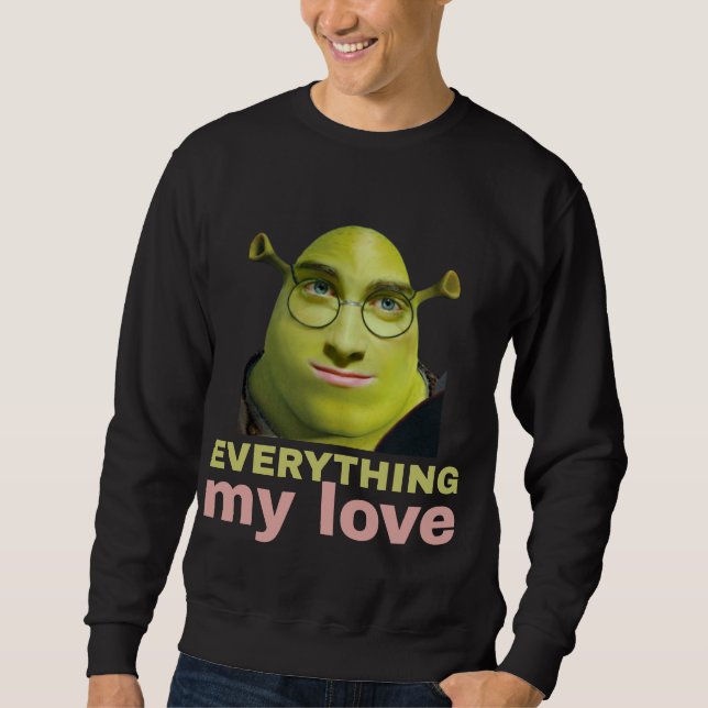 Moletom Personagem Ansioso amor (Frente)