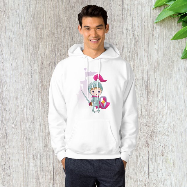 Moletom Personagem Cavaleiro Infantil com Espada Escudo (Criador carregado)