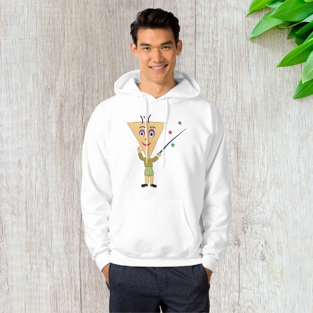 Moletom Personagem da cabeça do triângulo Mens Hoodie (Criador carregado)
