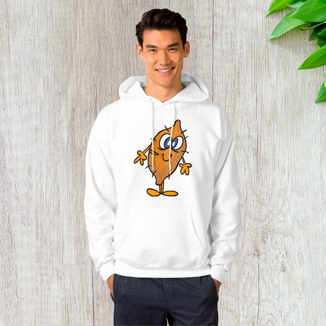 Moletom Personagem de Batata Doce Yam Kawaii Feliz (Criador carregado)
