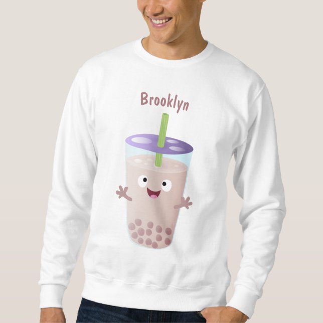 Moletom Personagem de desenho animado de bobina de chá de  (Frente)
