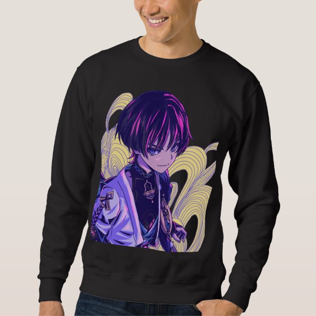 Moletom Personagem Wanderer Genshin Impact (Frente)