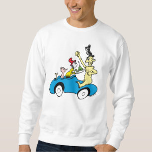 Moletom Personagens de Ovos Verdes e Presunto do Dr. Seuss