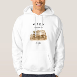 Moletom Personalisierte Wien Albertina | Name & Jahr