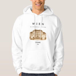 Moletom Personalisierte Wien Museumsquartier | Name & Jahr
