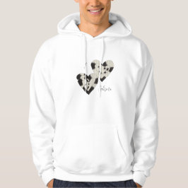 Moletom Personalizado "Estou Apaixonado" Hoodie De Dois Co