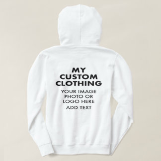 Moletom Personalizado FEMININO BRANCO