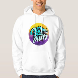 Moletom Personalize o Seu – Modelo de Design Personalizado