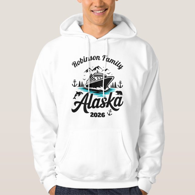 Moletom Personalized Alaska Cruise (Frente)