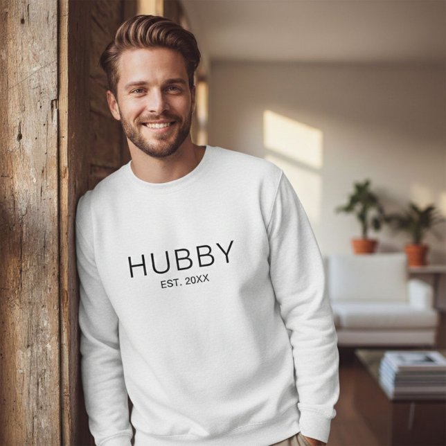 Moletom Personalized Hubby Sweatshirt (Criador carregado)