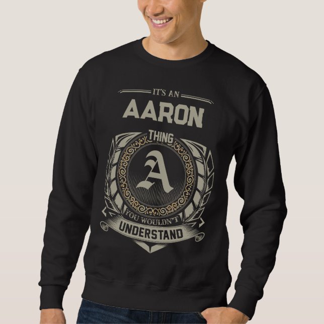 Moletom Personalized Name Shirt, Custom Family Name (Frente)