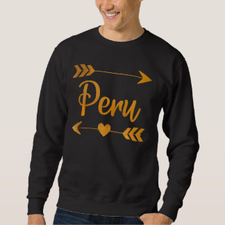 Moletom Peru: Indiana Funny City Home Raja Mulheres Eua