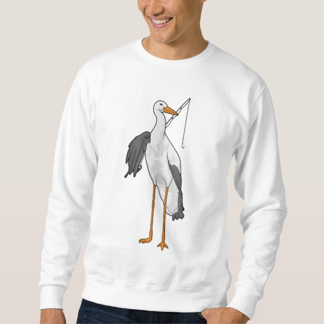 Moletom Pesca com peixes de cais (Frente)
