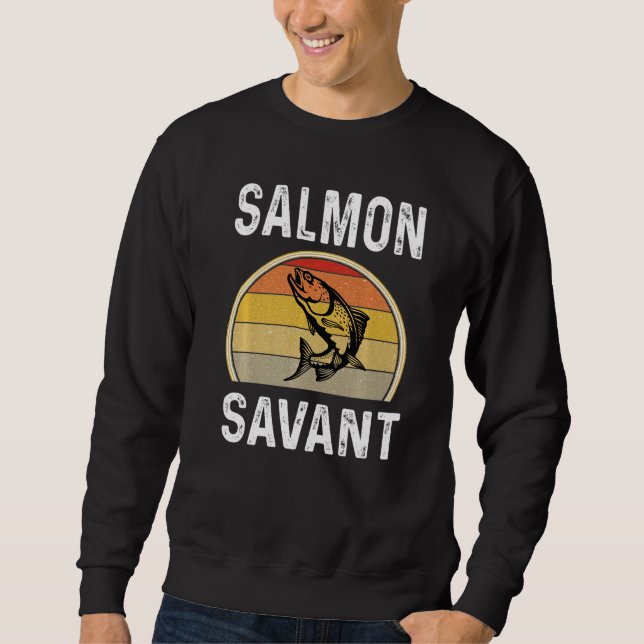Moletom Pesca Salmão-Savana Pescadores Retro (Frente)