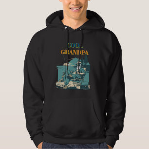 Moletom Pescador Antigo No Cais Design Retro De Pesca