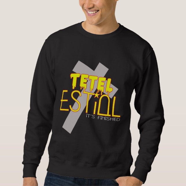 Moletom Pescoço da tripulação do Tetel Estiol (Frente)