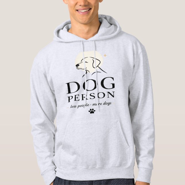 Moletom Pessoa de Cachorro – Menos Pessoas Mais Cachorros  (Frente)