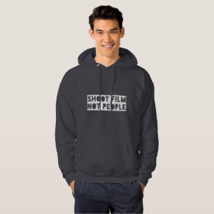 Moletom Pessoas do Hoodie do filme do tiro não - branco n